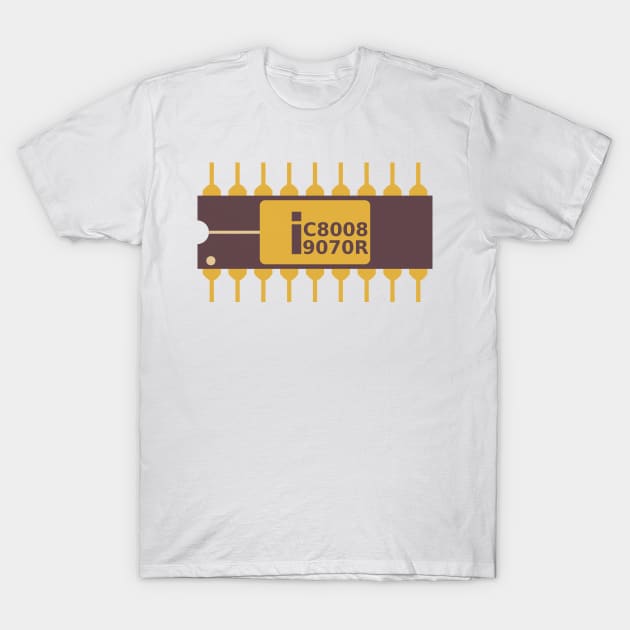 Intel 8008 T-Shirt by Advent of Computing